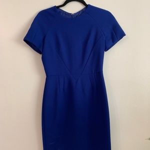 Topshop Shift dress with waist seam detail